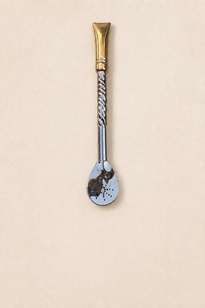 Bombillon Alpaca Con Bronce